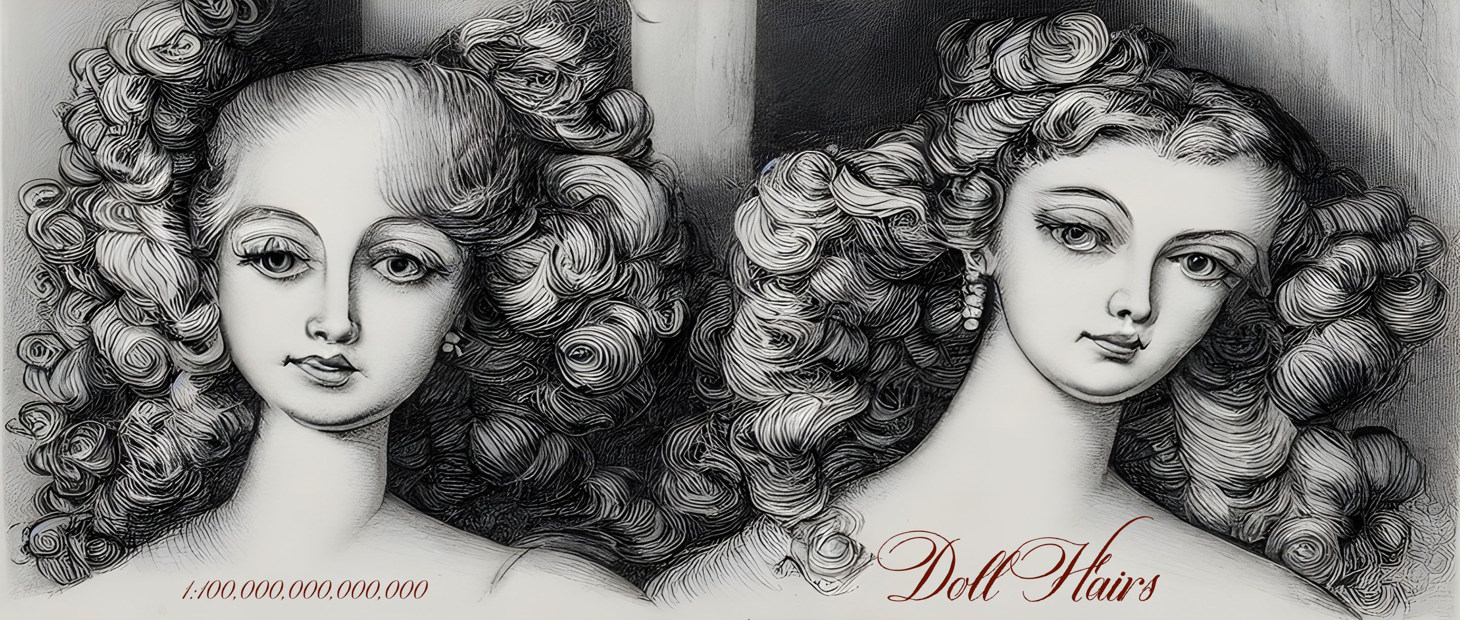 Haypenny Digital Currency Doll Hairs